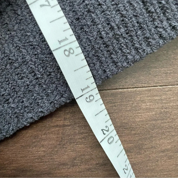 Navy Blue Poof Apparel knit Sweater Size Small - Picture 5 of 5